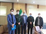  انتصاب فرمانده پایگاه مقاومت بسیج شهید پیری منطقه ویژه اقتصادی سهلان 