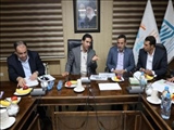 نشست مشترک بررسی وضعیت بندر خشک سهلان با حضور رئیس محترم سازمان مدیریت و برنامه‌ریزی استان ، ناظر محترم گمرکات استان و مدیرکل گمرک سهلان .