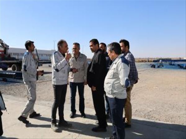 بازدید سرپرست شرکت سهلان از شرکت پولادین دژ سازه آذربایجان